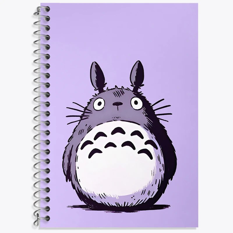 دفتر نت موسیقی 50 برگ خندالو طرح انیمه توتورو (Totoro)  کد N5592