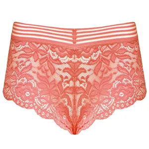 شورت زنانه ماییلدا مدل گیپوری کد 4463 رنگ گلبهی