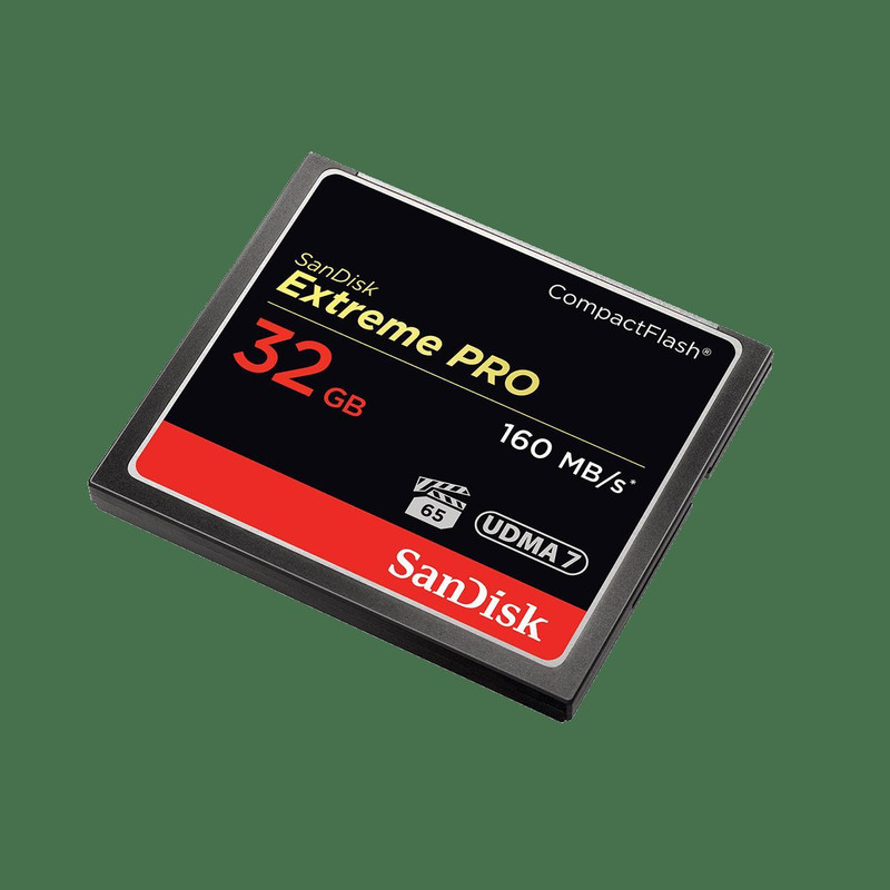 کارت حافظه CompactFlash سن دیسک مدل Extreme Pro سرعت 160MBps ظرفیت 32 گیگابایت