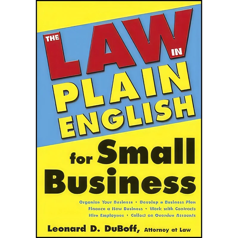 کتاب The Law  اثر Leonard D. DuBoff انتشارات Sphinx Publishing