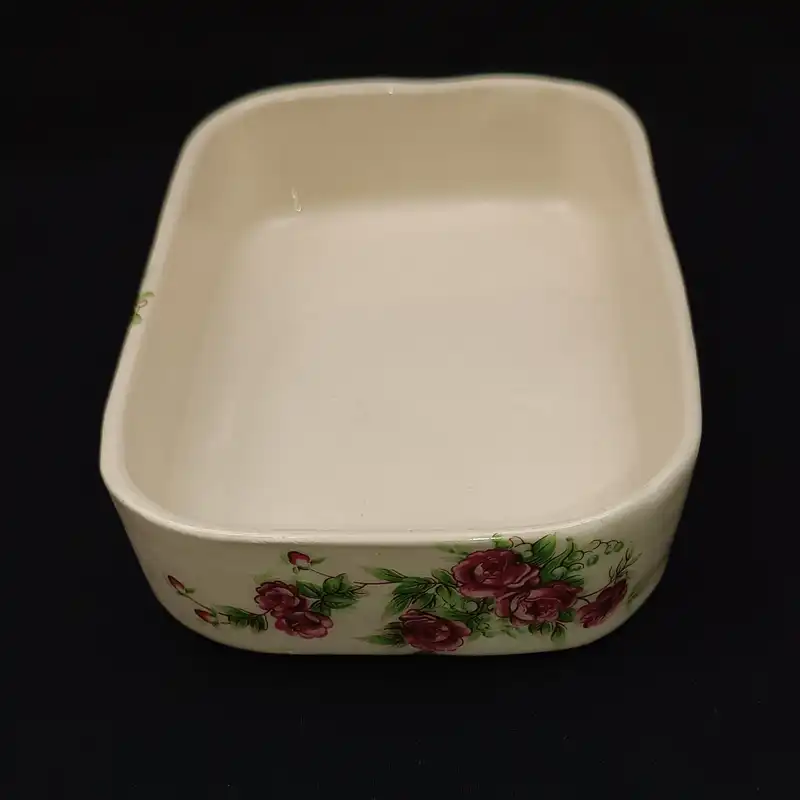 شکلات خوری سرامیکی هیوا طرح گل سرخ کد 11597669