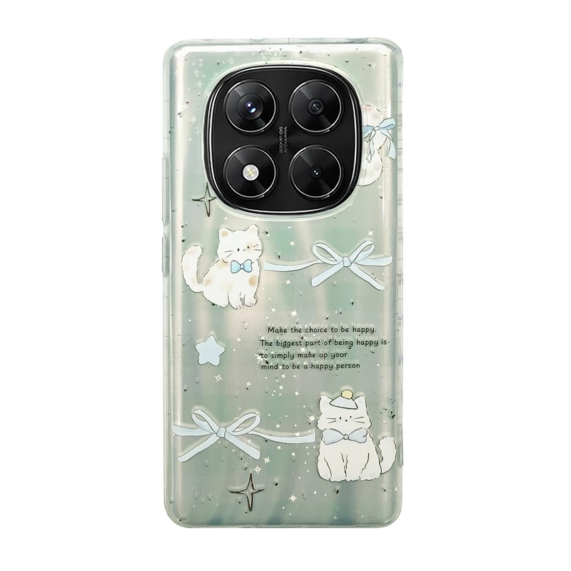 کاور طرح گربه کد 10 مناسب برای گوشی موبایل شیائومی Redmi Note 14 Pro 4G