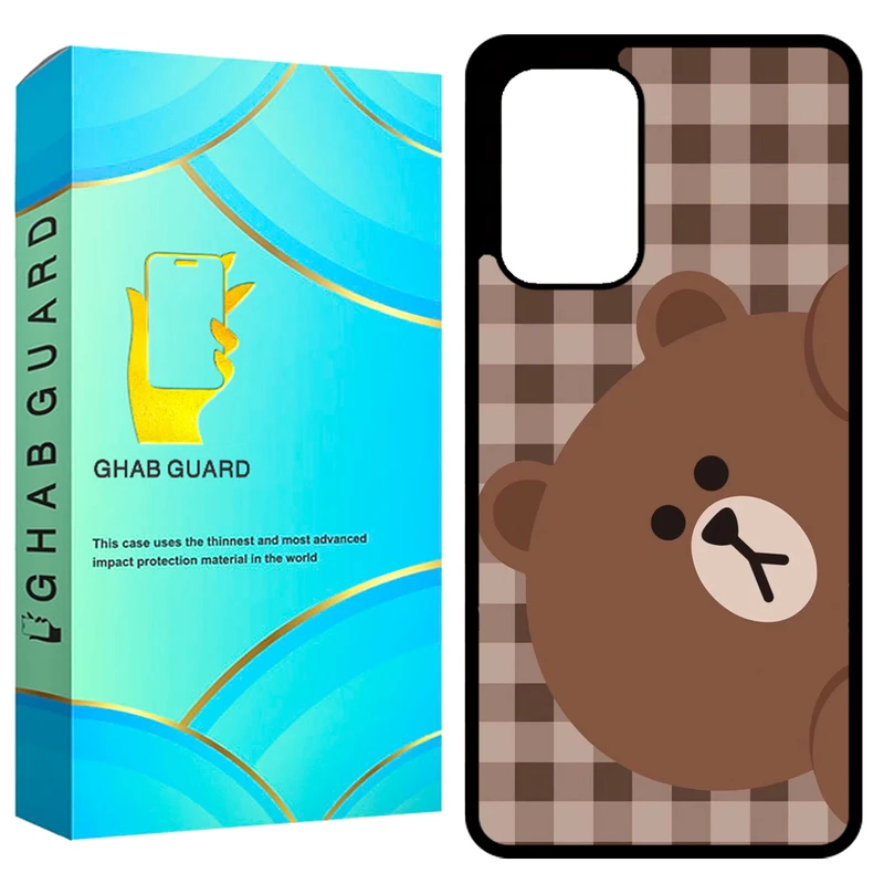 کاور قاب گارد طرح خرس مدل GCHPA53 مناسب برای گوشی موبایل سامسونگ Galaxy A53 5G
