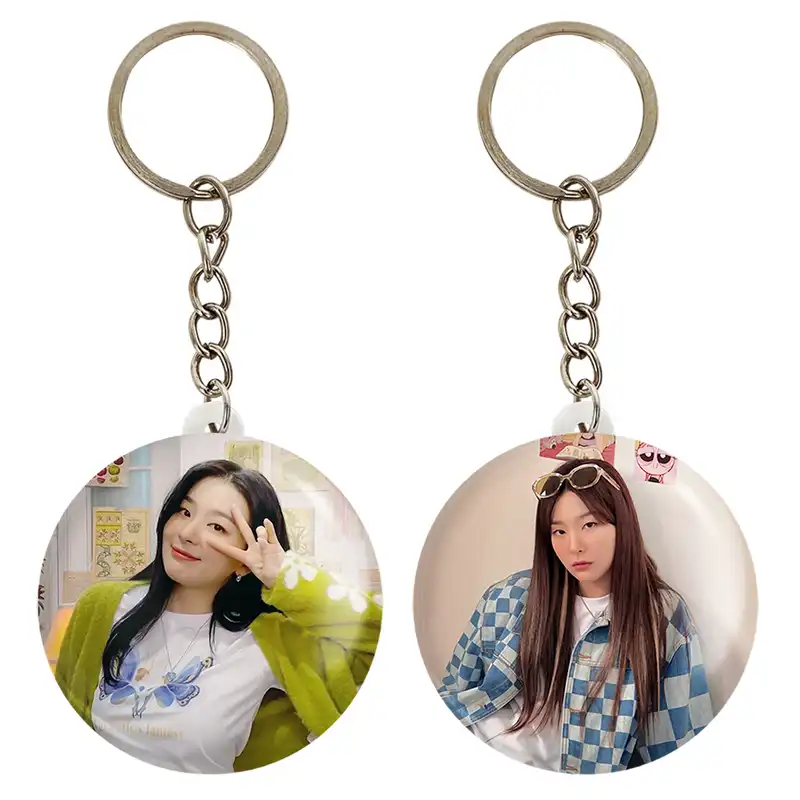 جاکلیدی خندالو مدل سولگی گروه رد ولوت Red Velvet کد 1962019624 مجموعه 2 عددی