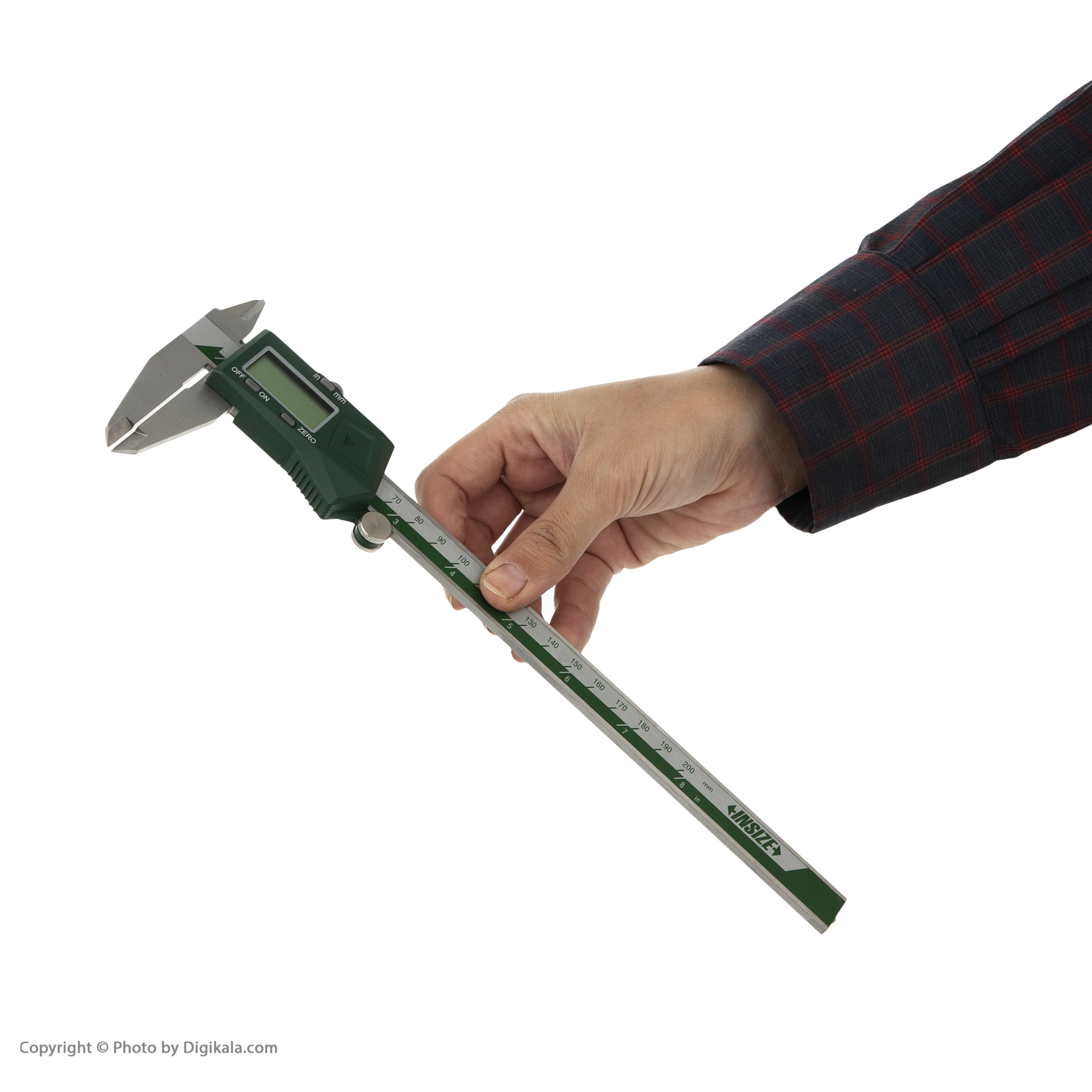 کولیس دیجیتال اینسایز کد 20-1108 گستره 200-0 میلیمتر کولیس دیجیتال اینسایز کد 20-1108 گستره 200-0 میلیمتر