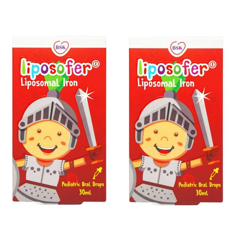 قطره خوراکی آهن لیپوزوفر بنیان سلامت کسری - 30 میلی لیتر بسته دو عددی