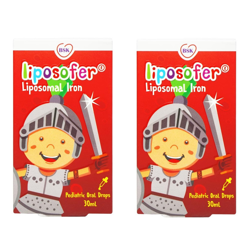 قطره خوراکی آهن لیپوزوفر بنیان سلامت کسری - 30 میلی لیتر بسته دو عددی
