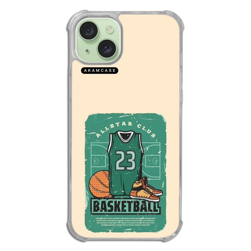 کاور آکام مدل AMC-WTA15PLUS-BASKETBALL12 مناسب برای گوشی موبایل اپل iPhone 15 Plus