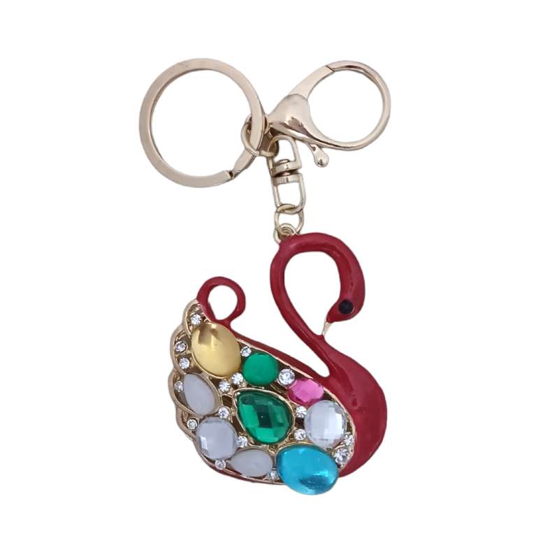 جاکلیدی دخترانه مدل کادویی طرح نگین دار جاکلیدی دخترانه مدل کادویی طرح نگین دار