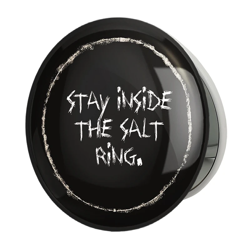 آینه جیبی خندالو طرح سریال سوپرنچرال Supernatural مدل تاشو کد 24543 