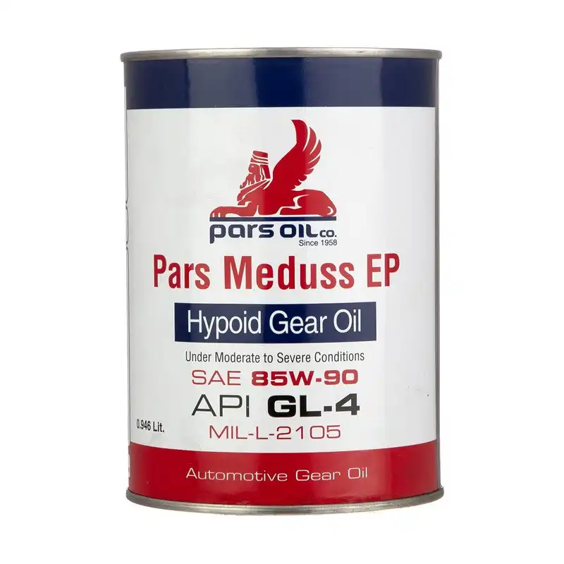 روغن گیربکس نفت پارس مدل مدوس 85W90-EP حجم 1 لیتر