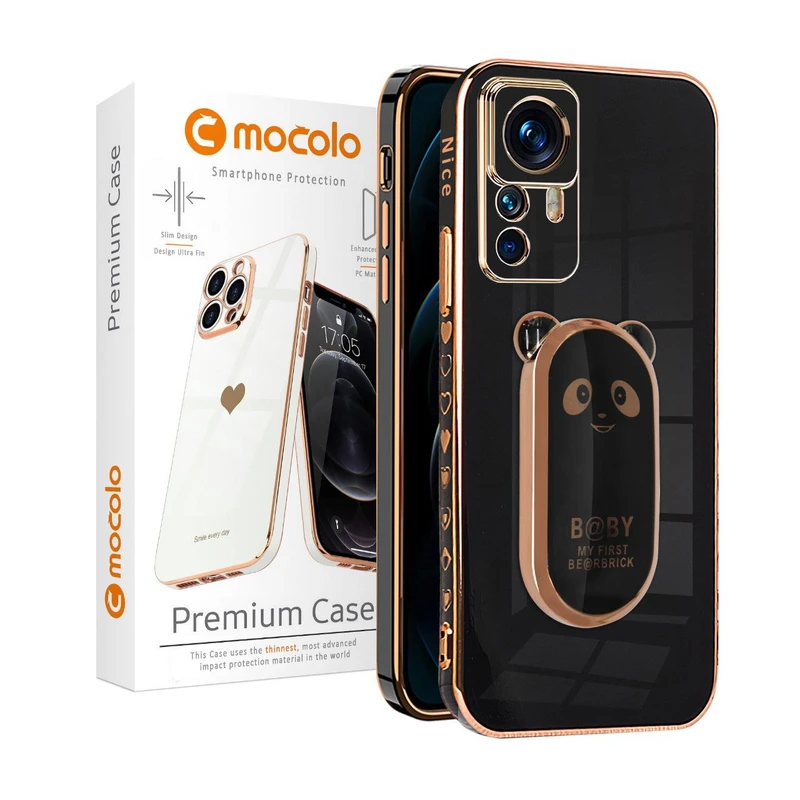 کاور موکولو مدل Baby مناسب برای گوشی موبایل شیائومی Mi 12T Pro / Mi 12T به همراه پایه نگهدارنده