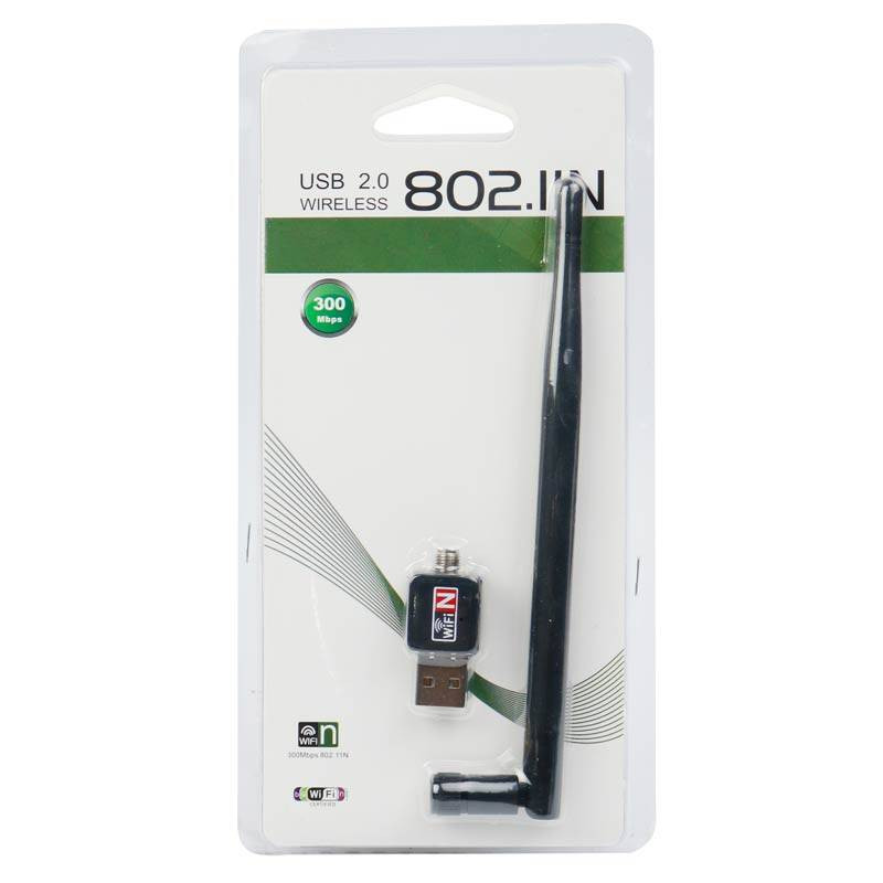 کارت شبکه USB مدل 802٫11N 300Mb