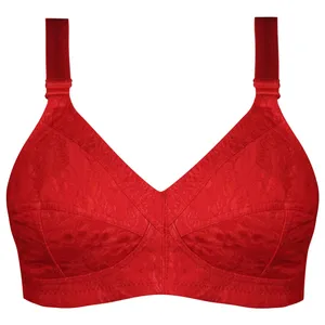 سوتین زنانه ماییلدا مدل گیپور گلدار بدون فنر کد 5038