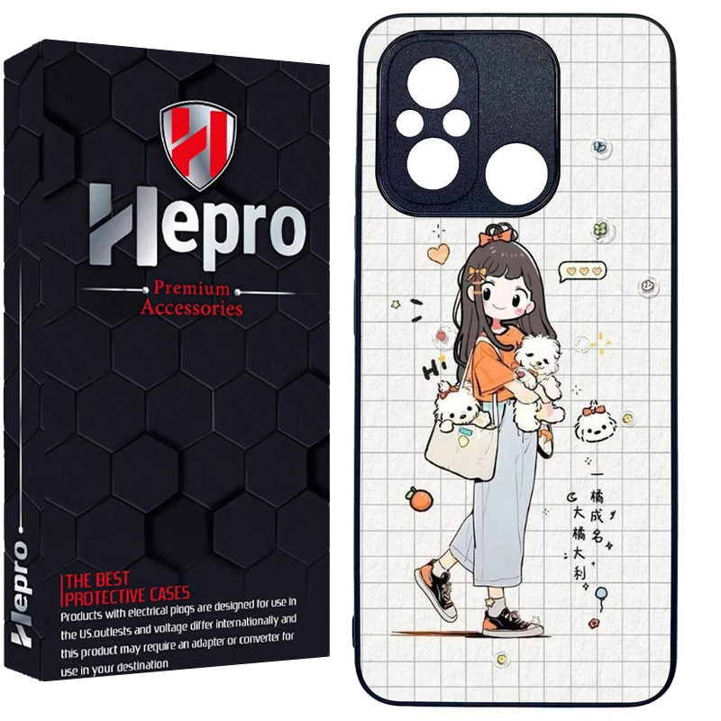 کاور هپرو طرح فانتزی مدل TPU مناسب برای گوشی موبایل شیائومی Poco C55