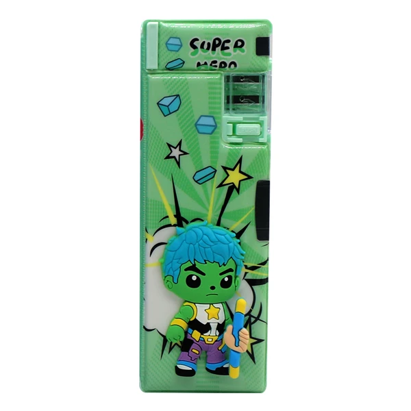 جامدادی مدل کتابی اسپینر دار کد 569.10 طرح  سوپر هیرو