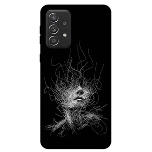 Megafone Face Sketch 7423 Cover For Samsung Galaxy A52 4G / 5G / A52S 5G