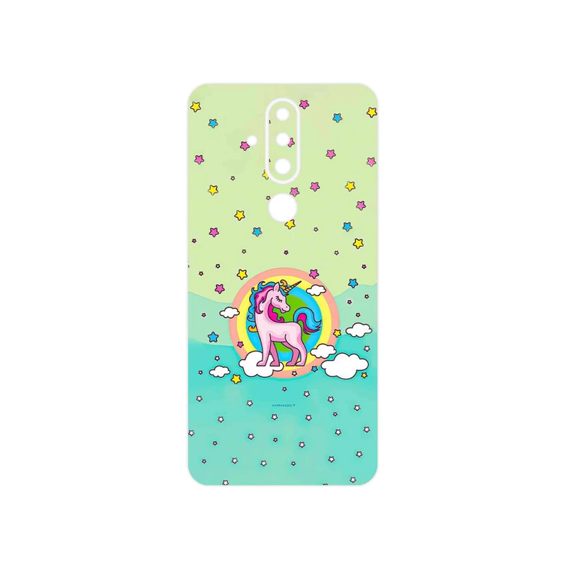 برچسب پوششی ماهوت مدل Rainbow unicorn adventure مناسب برای گوشی موبایل نوکیا X71