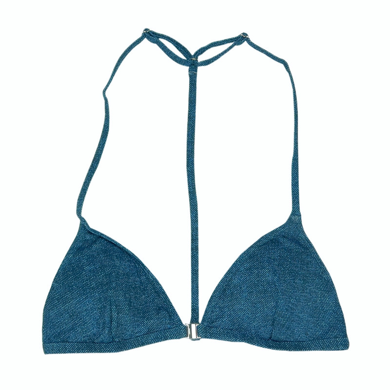 مایو زنانه تالی وایل مدل TWWSWITOPDENIM