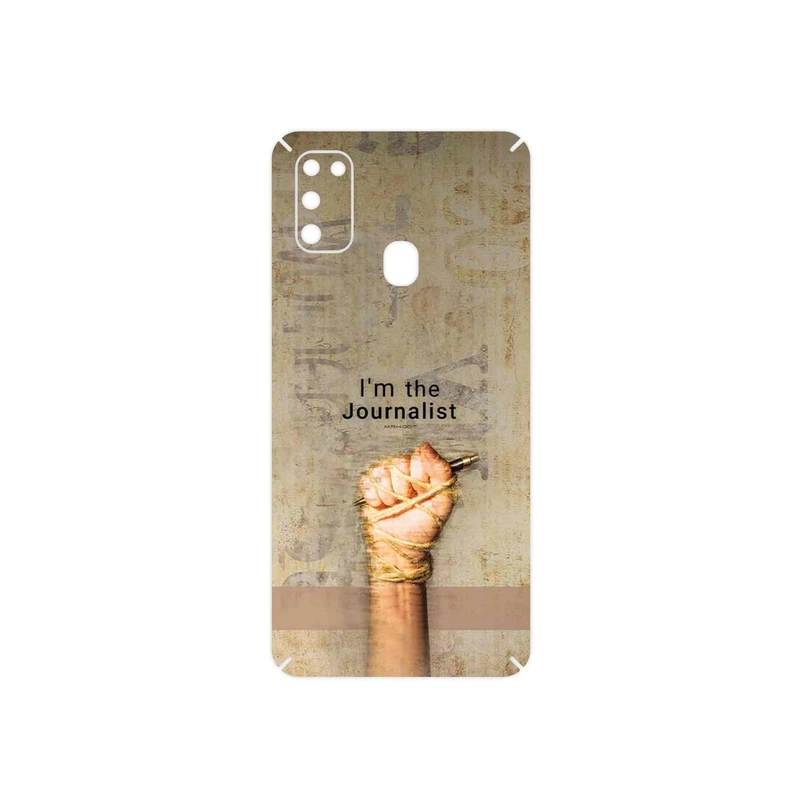 برچسب پوششی ماهوت مدل Journalist مناسب برای گوشی موبایل سامسونگ Galaxy M21
