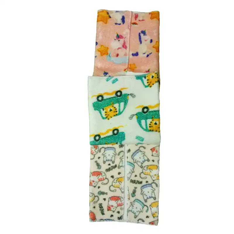 دستمال نظافت آی ام بی مدل عروسکی کد 002 مجموعه سه عددی