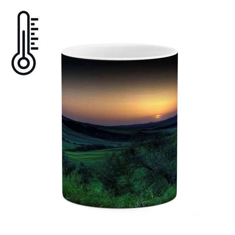 ماگ حرارتی کاکتی مدل منظره کد mgh17833