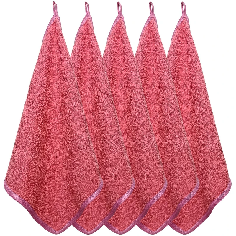دستمال نظافت خودرو بی تی مدل میکروفایبر لوکس کد 30x30 بسته 5 عددی