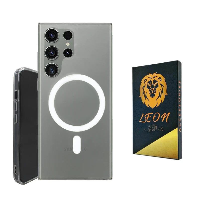 کاور لئون مدل Spac مناسب برای گوشی موبایل سامسونگ Galaxy S22 Ultra