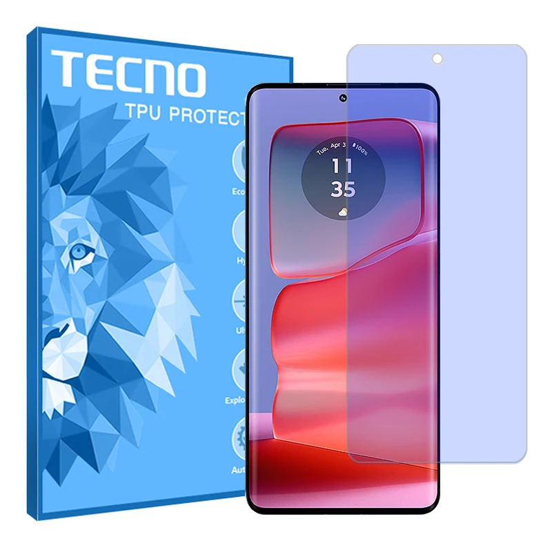 محافظ صفحه نمایش آنتی بلو تکنو مدل Resistant مناسب برای گوشی موبایل موتورولا Edge 50 Pro