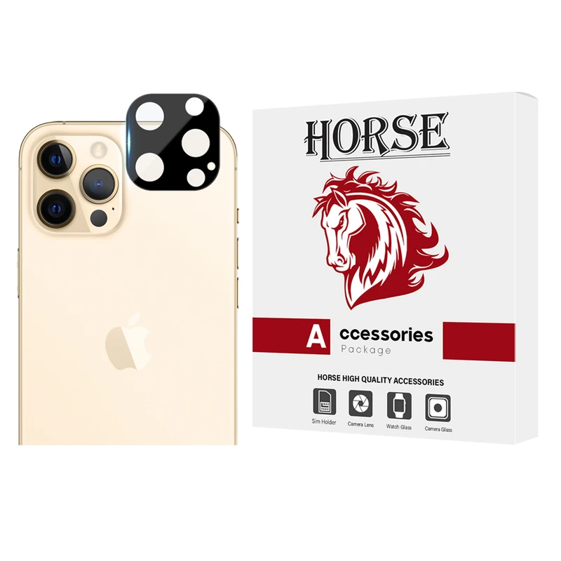 محافظ لنز دوربین هورس مدل FULLENSH مناسب برای گوشی موبایل اپل iPhone 12 Pro  