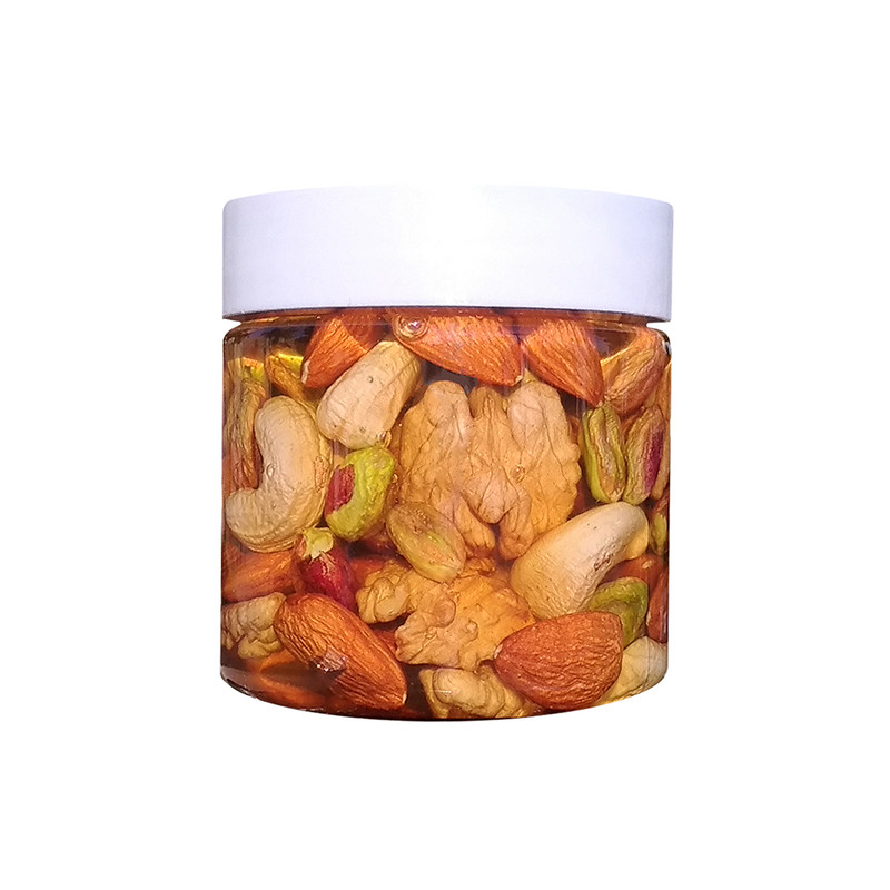 عسل معجون ۴ مغز جاویدنیا - ۳۶۰ گرم