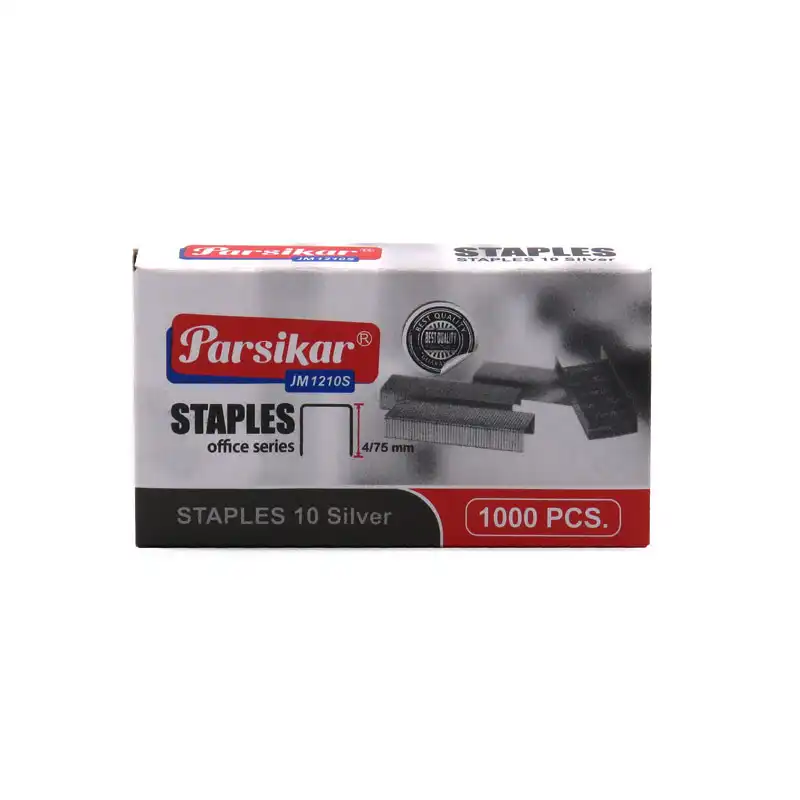 سوزن منگنه پارسیکار کد Jm1210s سایز 10 بسته 10000 عددی