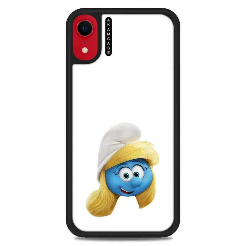 کاور آکام مدل AMC-WAXR-SMURFS-11 مناسب برای گوشی موبایل اپل iPhone XR