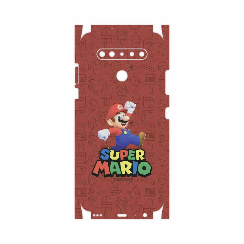 برچسب پوششی ماهوت مدل Super-Mario-Game-FullSkin مناسب برای گوشی موبایل ال جی K41s