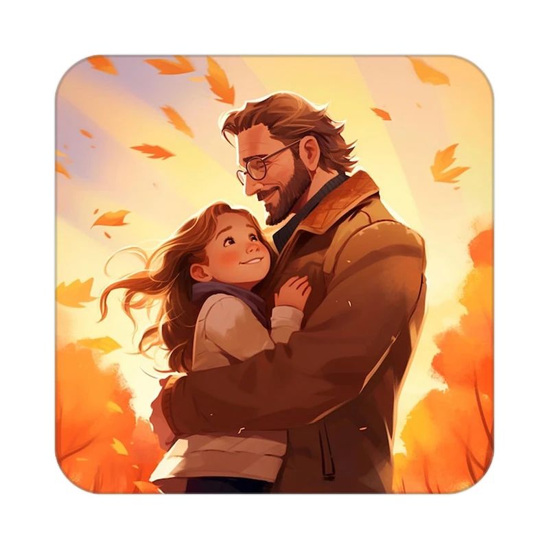 زیر لیوانی کاکتی مدل عاشقانه کد mp10600