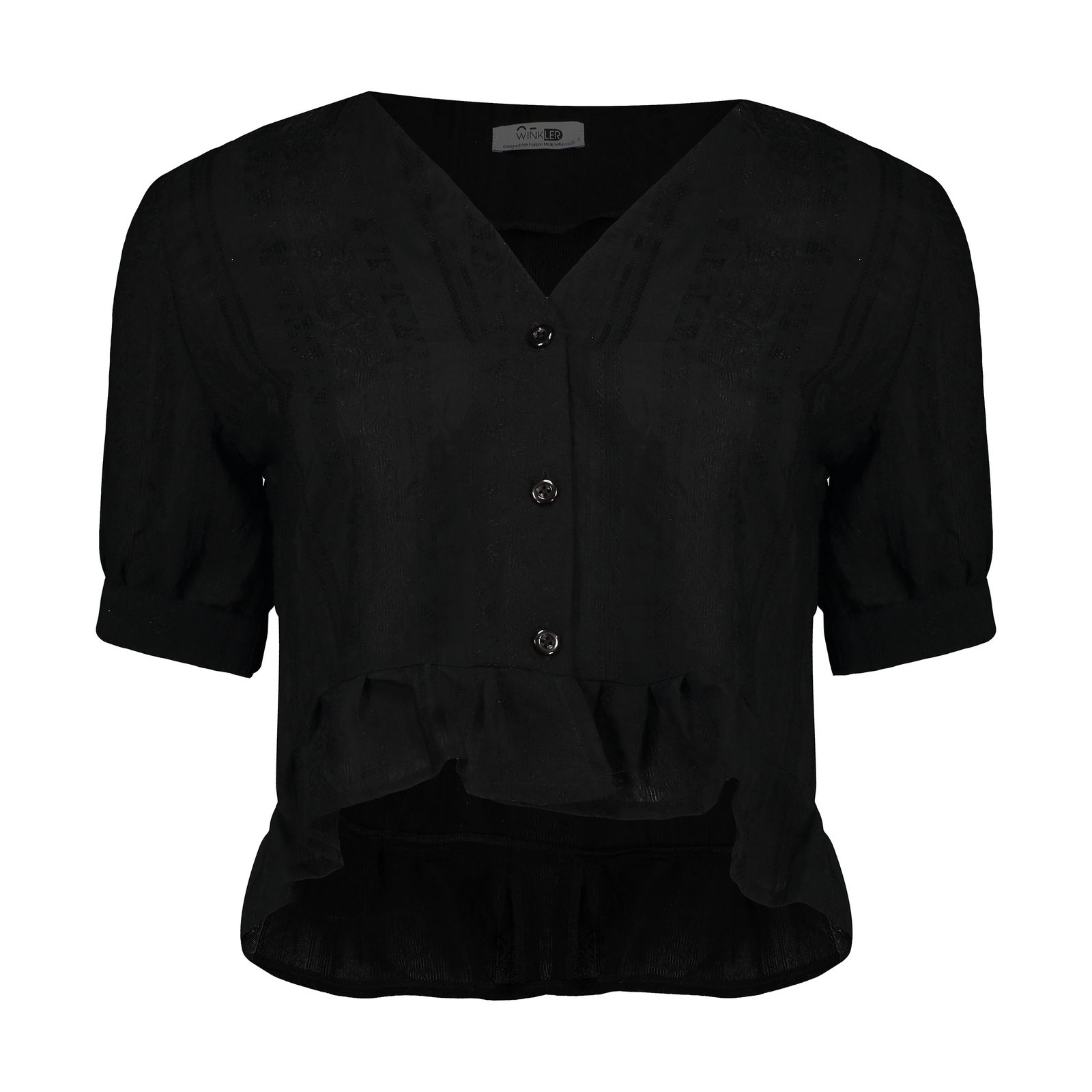 شومیز زنانه وینکلر مدل W0614084BL-BLACK شومیز زنانه وینکلر مدل W0614084BL-BLACK