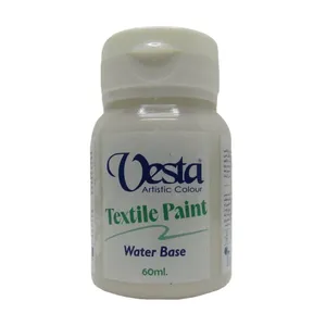 رنگ پارچه وستا مدل whi-660 حجم 60 میلی لیتر