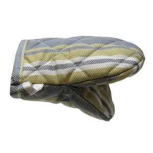 دستکش فر هوم اند لایف مدل دنیرا طرح راه راه کد D