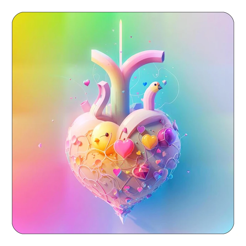 مگنت کاکتی مدل عاشقانه کد mp11923