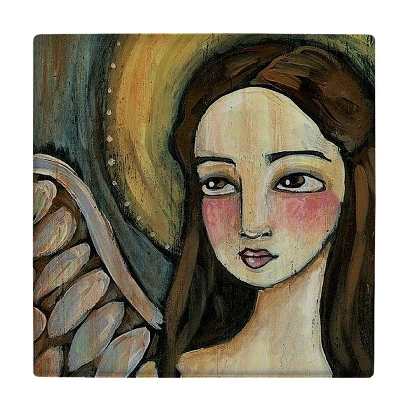 زیر لیوانی طرح فرشته کد    2687068_114