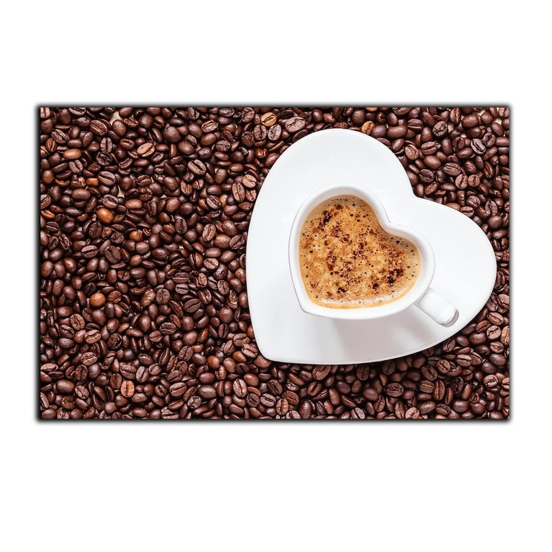 تابلو شاسی بکلیت طرح دانه های قهوه و قهوه اسپرسو مدل SH-S4425