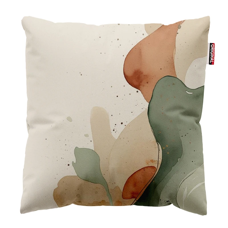 کوسن پاد آفرین مدل بوهو طرح مینیمال کد PK402920 سایز 40*40 سانتی متر