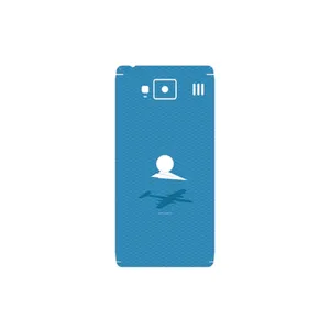 MAHOOT Minimal Paper Airplane Cover Sticker for Motorola Droid Razr HD