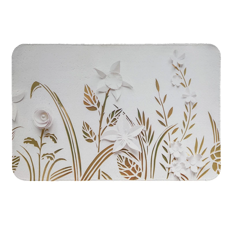  پادری طرح گل کد 5408 سایز 60 × 40 سانتی‌متر