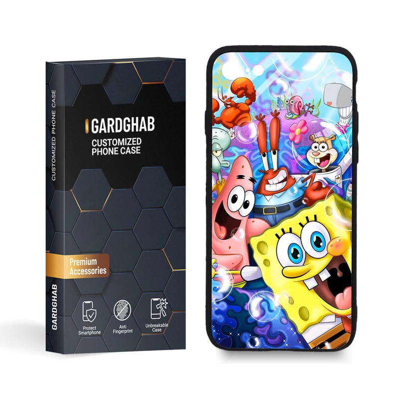 کاور گارد قاب مدل باب اسفنجی مناسب برای گوشی موبایل اپل iPhone 7/8 / SE 2020