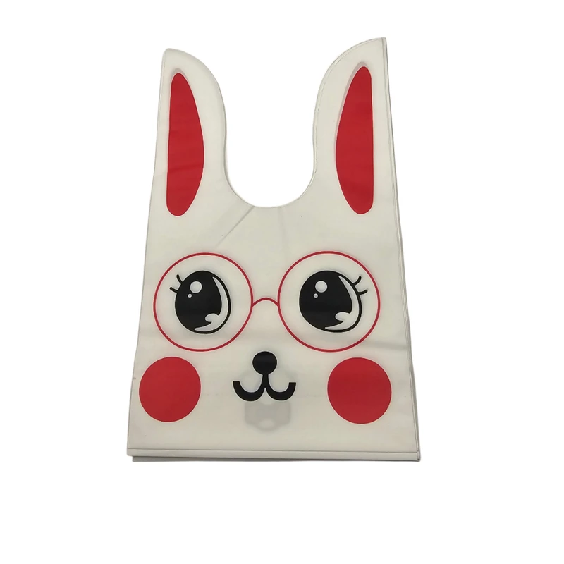 پلاستیک بسته بندی مدل گوشدار خرگوش عینکی مجموعه 10عددی