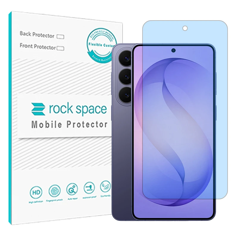 محافظ صفحه نمایش ضداشعه راک اسپیس مدل هیدروژلی مناسب برای گوشی موبایل سامسونگ Galaxy S26 Plus