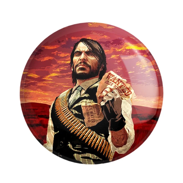 مگنت خندالو طرح رد دد Red Dead کد 10295
