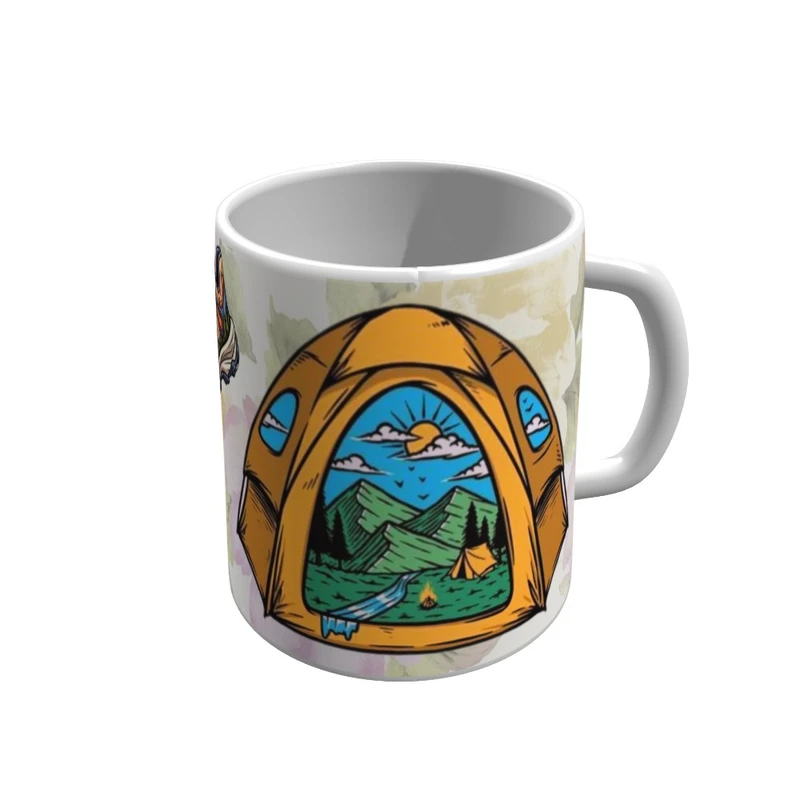 ماگ پاد آفرین طرح طبیعت مدل طبیعت گردی کد v117