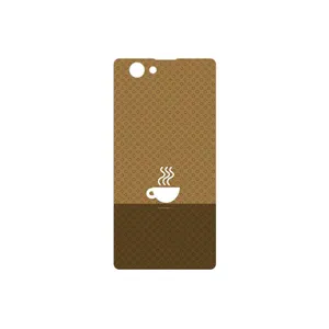 MAHOOT Minimal Cup of Coffee Icon Cover Sticker for Sony Xperia Z1 Compact